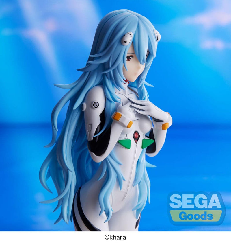 Evangelion 3.0+1.0 Thrice Upon a Time SPM Figure Rei Ayanami Long Hair Ver. image 4