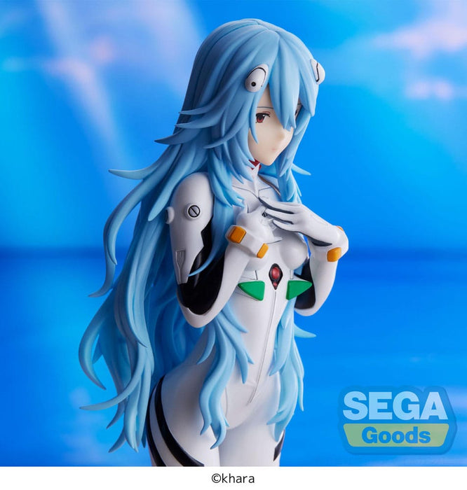 Evangelion 3.0+1.0 Thrice Upon a Time SPM Figure Rei Ayanami Long Hair Ver. image 4