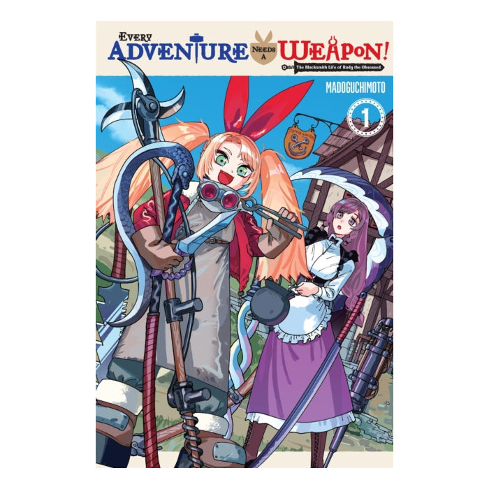 Every Adventure Needs a Weapon! Volume 1 Manga Book Front Cover