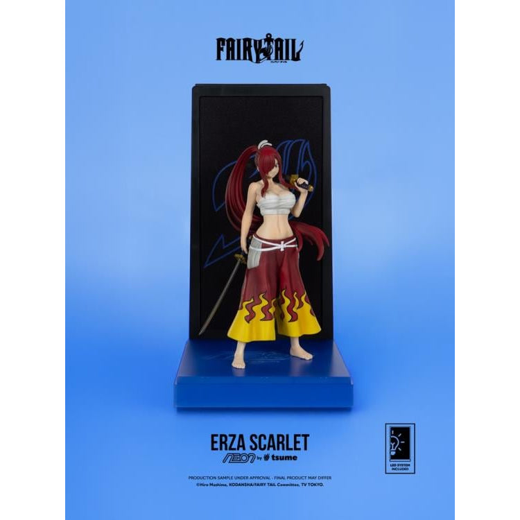 Fairy Tail NEON Erza Scarlet Lighted Display Figure image 2
