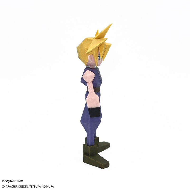 Final Fantasy VII Cloud Strife Polygon Soft Vinyl Figure image 4