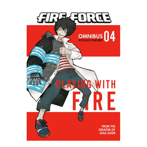 Fire Force Omnibus 4 (Vol. 10-12) Manga Book Front Cover