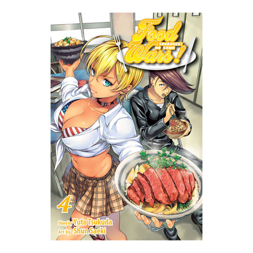 Food Wars! Volume 04 Manga Book Front Cover