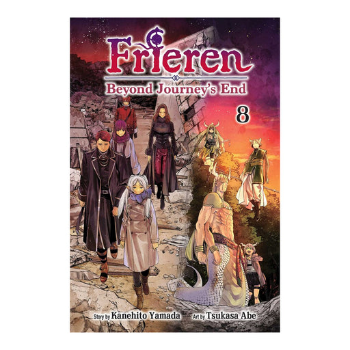 Frieren Beyond Journey's End Volume 08 Manga Book Front Cover