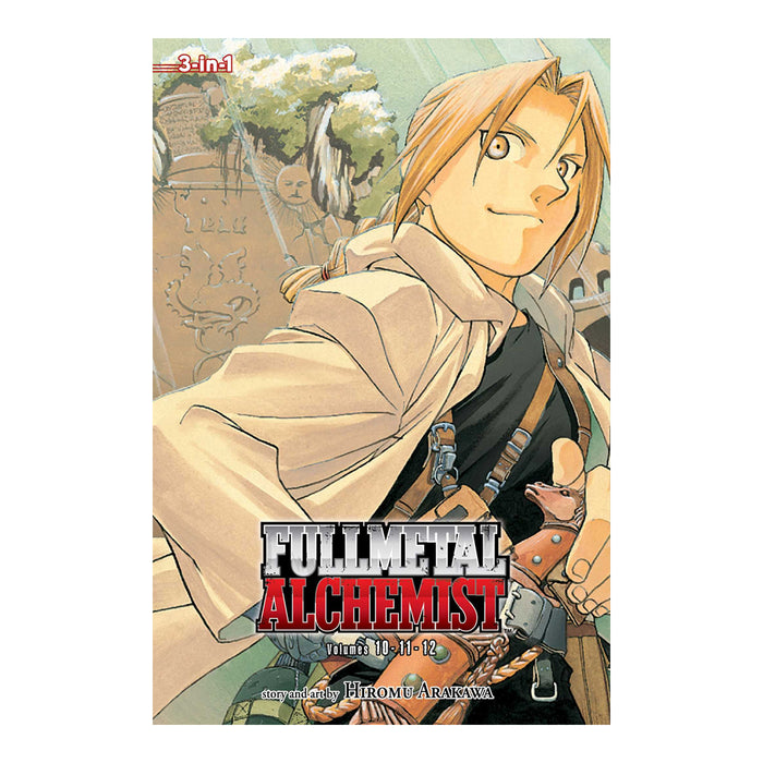 Fullmetal Alchemist 3-in-1 Edition Volume 04 Front Cover