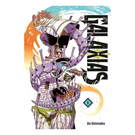 Galaxias Volume 01 Manga Book Front Cover