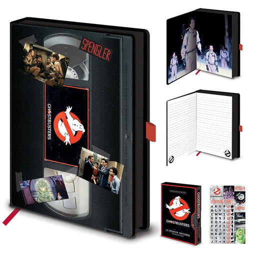 Ghostbusters (VHS) A5 Premium Notebook