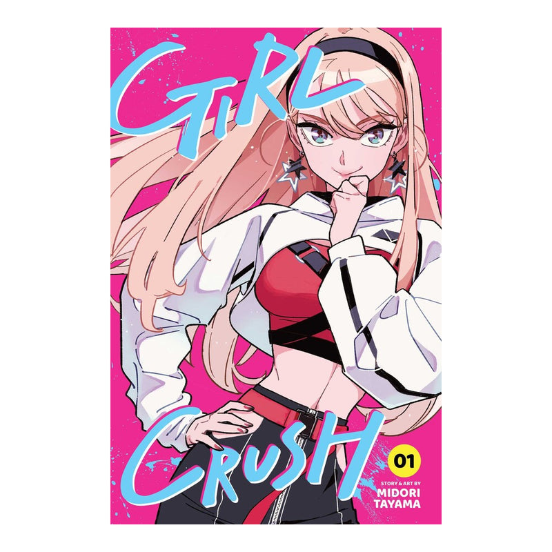 Girl Crush Volume 01 Manga Book Front Cover