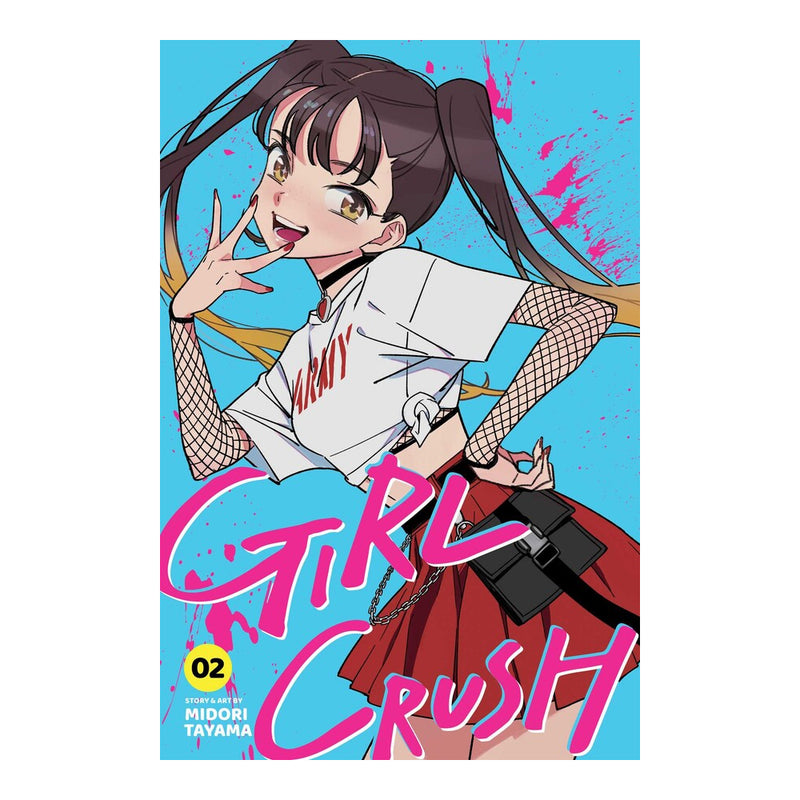 Girl Crush Volume 02 Manga Book Front Cover