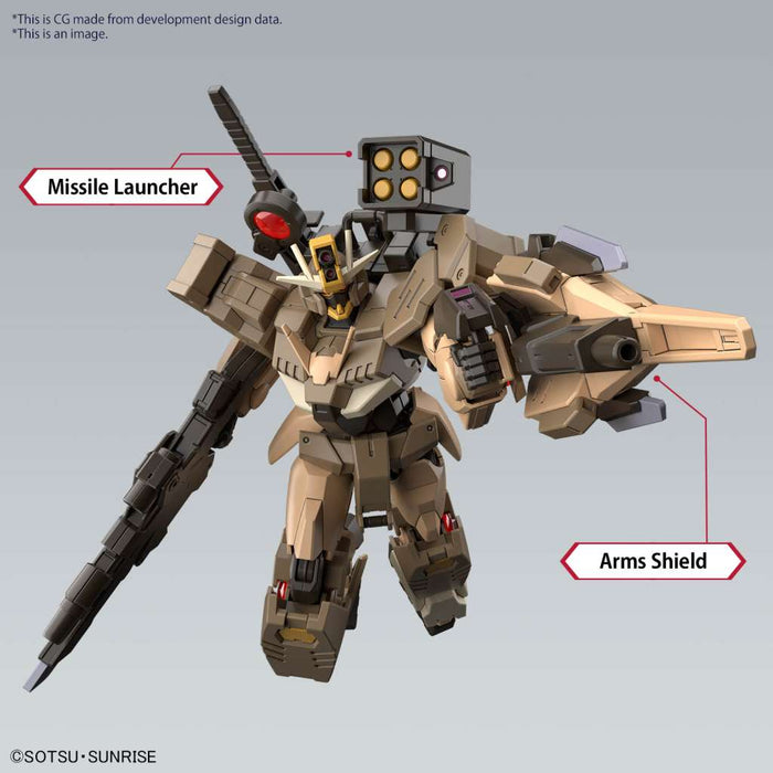 Gundam 00 Command Qant Desert Type 1 144th Gunpla Kit image 4