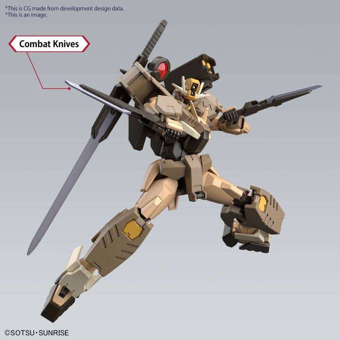 Gundam 00 Command Qant Desert Type 1 144th Gunpla Kit image 6