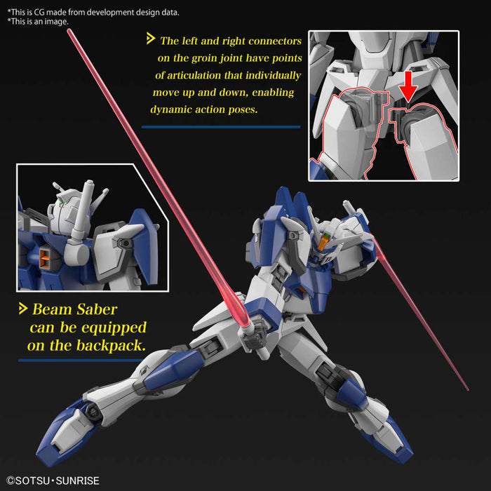 Gundam Duel Blitz HG 1 144th Gunpla Kit image 9