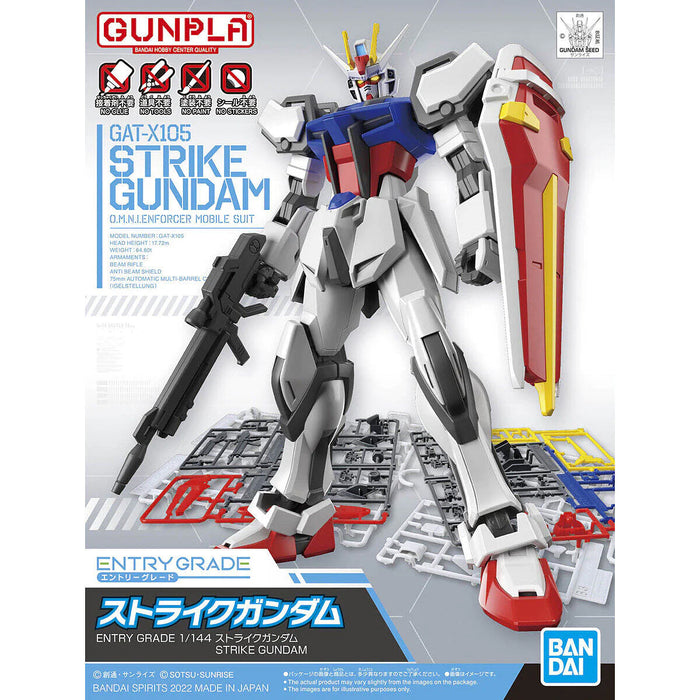 Gundam GAT-X105 Strike EG 1/144 Gunpla Kit