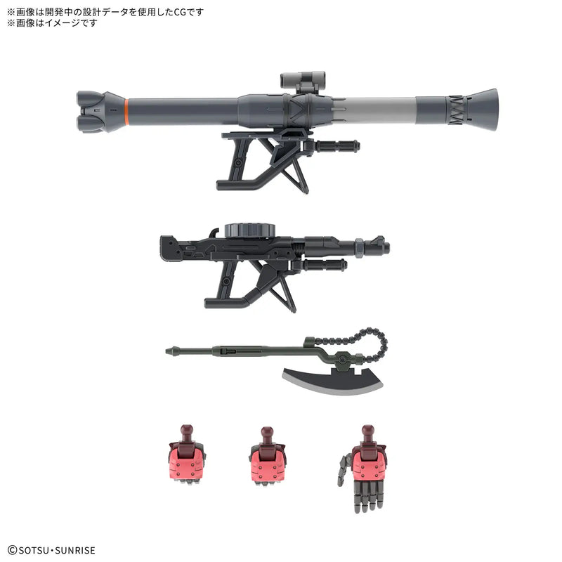 Gundam GQuuuuuuX MS-06S Char's Zaku (GQ) HG 1 144 Gunpla Kit image 6