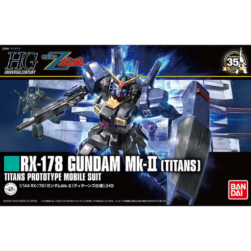Gundam RX-178 Mk-II (Titans) HG 1 144th Gunpla Kit image 1