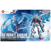 Gundam RX-78F00 E (EX-001 G.L.R.S.S. Feather Unit Chemical Recycle Ver.) HG 1 144 Gunpla Kit image 1