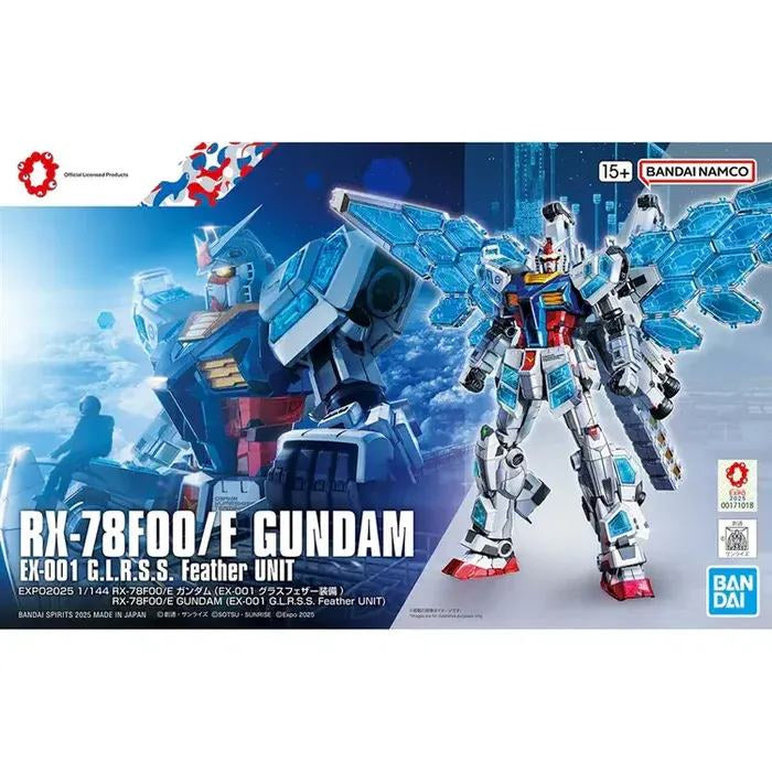 Gundam RX-78F00 E (EX-001 G.L.R.S.S. Feather Unit) HG 1 144 Gunpla Kit image 1