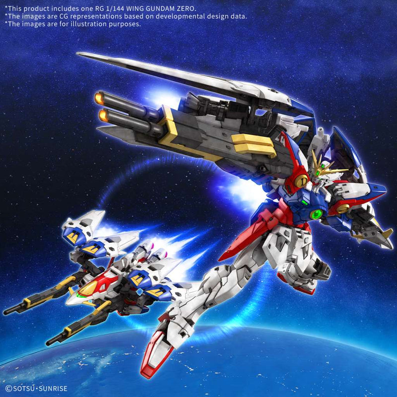 Gundam Wing Zero RG 1 144 Gunpla Kit image 3