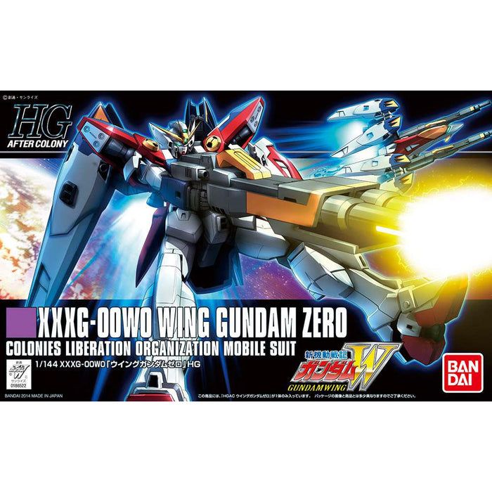 Gundam XXXG-00W0 Wing Zero HG 1 144 Gunpla Kit image 1