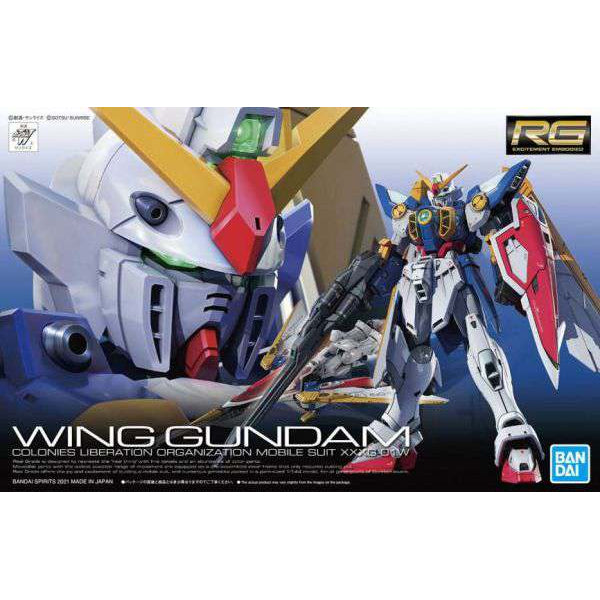 Gundam XXXG-01W Wing RG 1 144 Gunpla Kit image 1