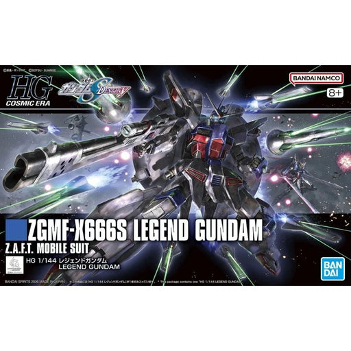 Gundam ZGMF-X666S Legend HG 1 144 Gunpla Kit image 0
