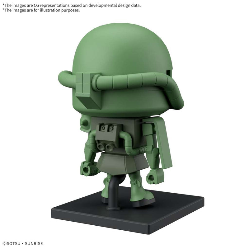 Gundam Zakupla-kun (Runner Ver. with Reproduction Parts) Gunpla Kit image 2