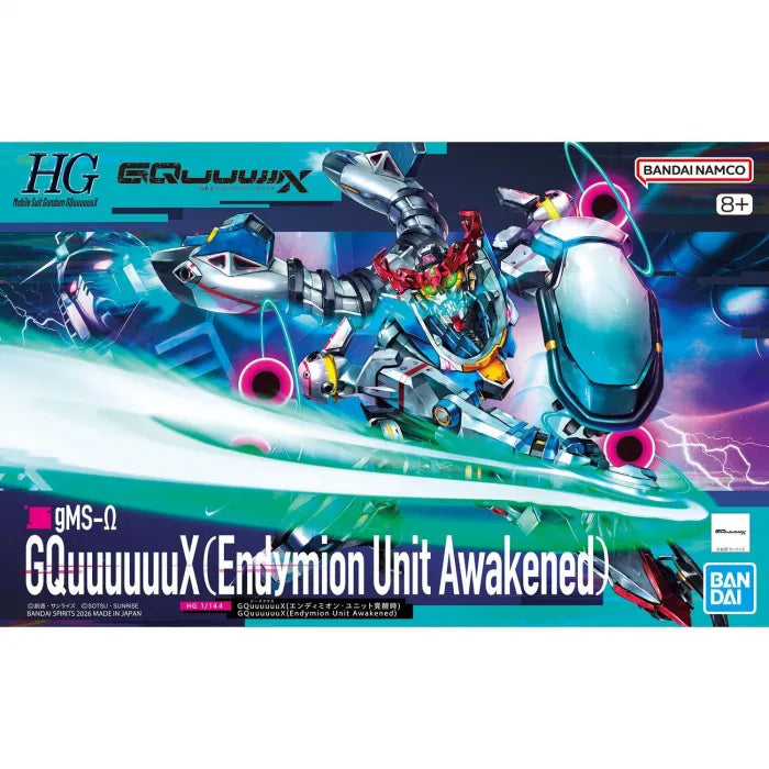 Gundam GQuuuuuuX Endymion Unit Awakened HG 1/144 Gunpla Kit
