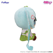 Hatsune Miku Kyurumaru Big Plush Figure Clover Ver. image 2