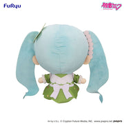 Hatsune Miku Kyurumaru Big Plush Figure Clover Ver. image 3