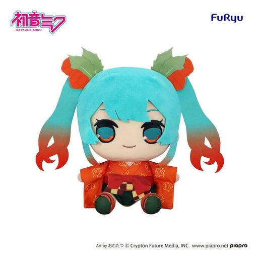 Hatsune Miku Kyurumaru Big Plush Figure Flower Fairy Winter Cherry Ver. image 1