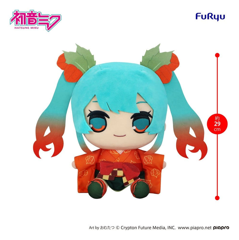 Hatsune Miku Kyurumaru Big Plush Figure Flower Fairy Winter Cherry Ver. image 2