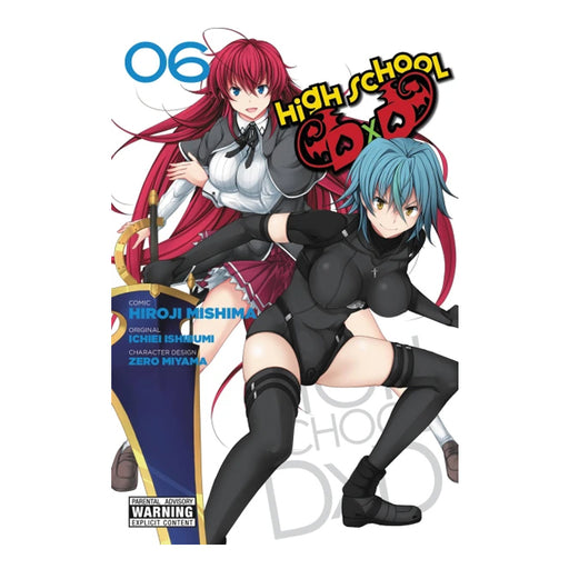 High School DxD Volume 06 Manga Book Front Cover