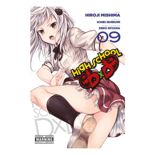 High School DxD Volume 09 Manga Book Front Cover