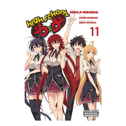 High School DxD Volume 11 Manga Book Front Cover