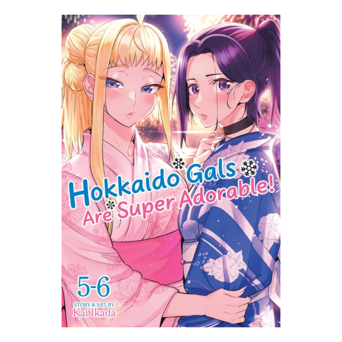 Hokkaido Gals Are Super Adorable! (Omnibus) Volume 5-6 Manga Book Front Cover.