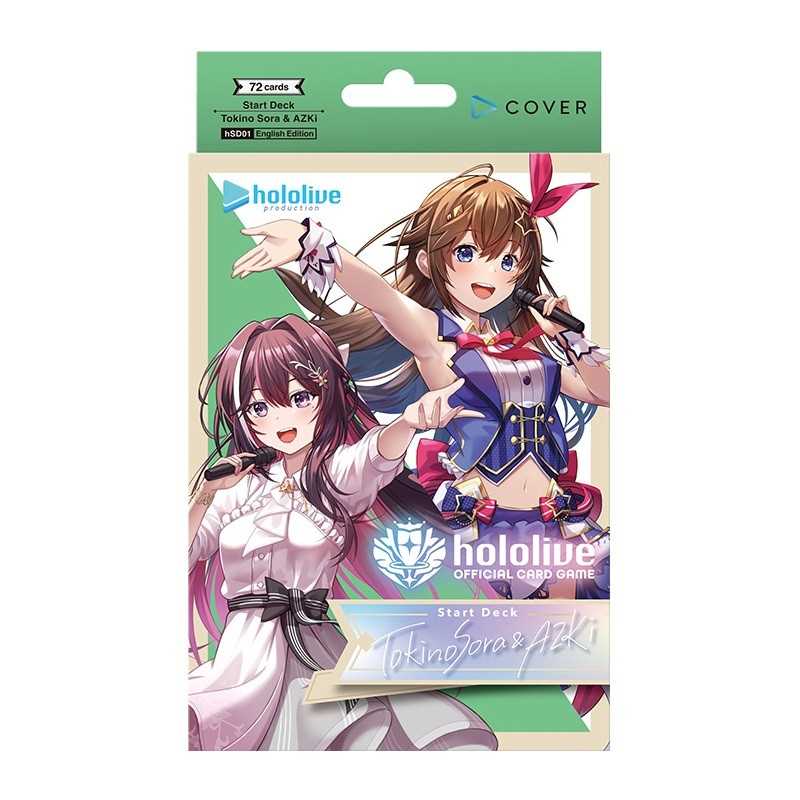 Hololive Official Card Game Start Deck - Tokino Sora & Azki
