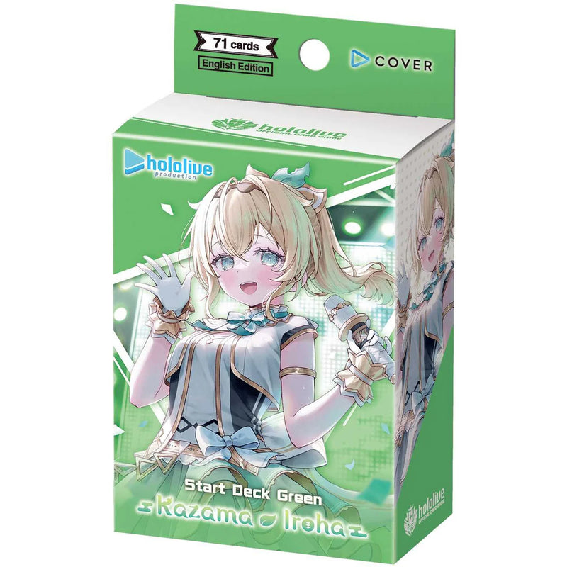 Hololive Official Card Game Start Deck Green- Kazama Iroha