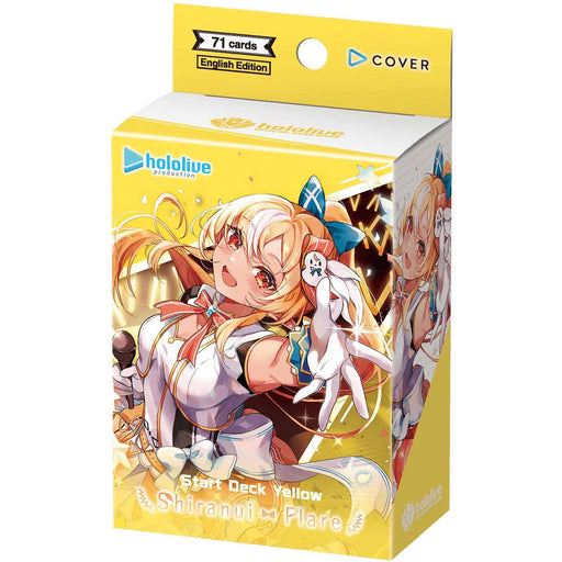 Hololive Official Card Game Start Deck Yellow- Shiranui Flare
