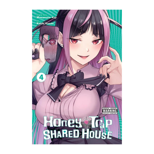 Honey Trap Shared House Volume 04 Manga Book Front Cover