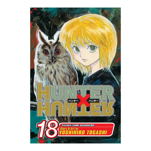 Hunter x Hunter Volume 18 Manga Book Front Cover