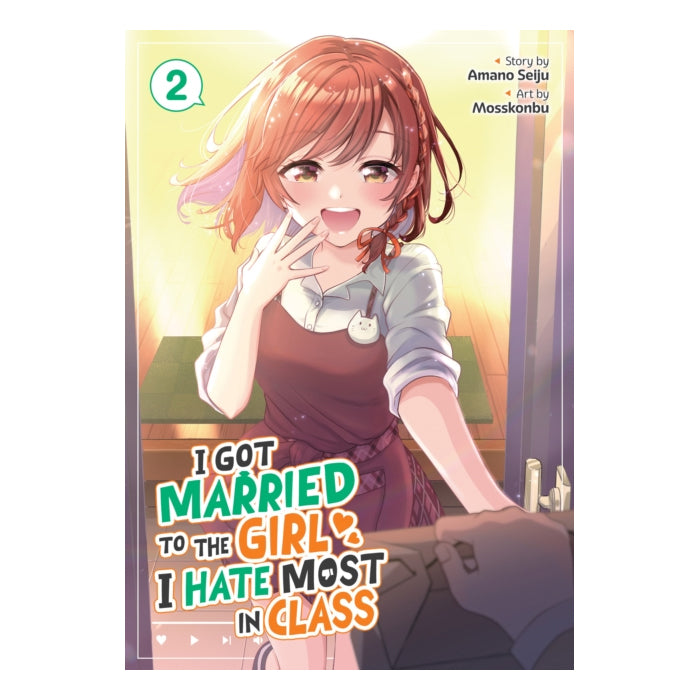 I Got Married to the Girl I Hate Most in Class Volume 02 Manga Book Front Cover