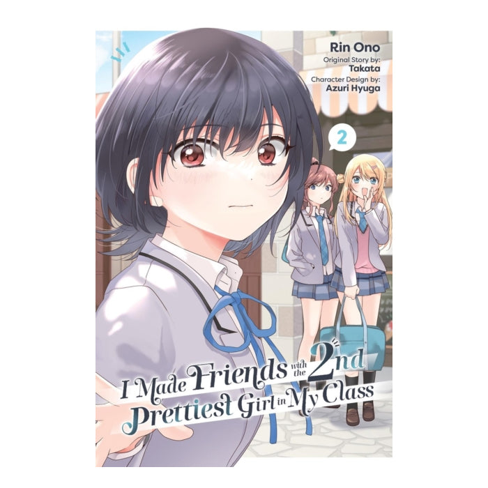 I Made Friends with the Second Prettiest Girl in My Class Volume 02 Manga Book Front Cover