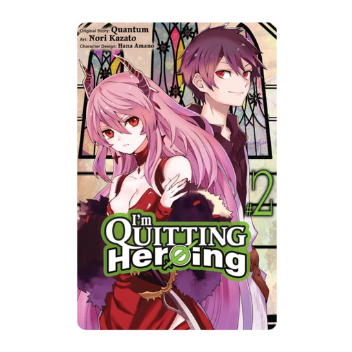 I'm Quitting Heroing Volume 02 Manga Book Front Cover