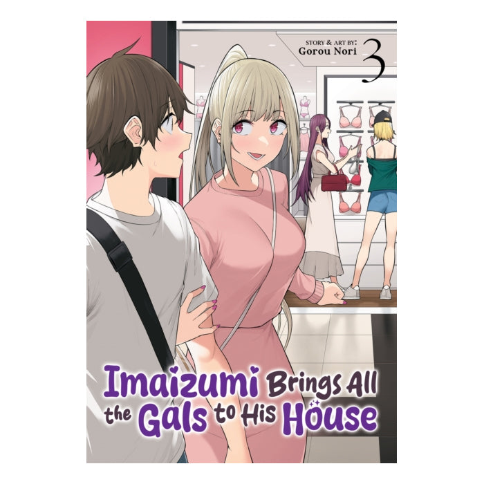 Imaizumi Brings All the Gals to His House Volume 03 Manga Book Front Cover