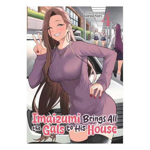 Imaizumi Brings All the Gals to His House Volume 04 Manga Book Front Cover