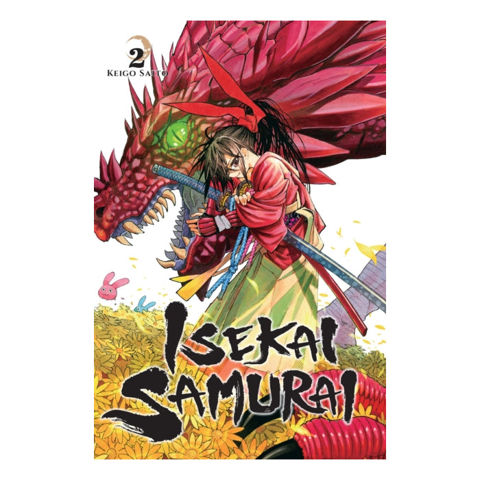 Isekai Samurai Volume 02 Manga Book Front Cover