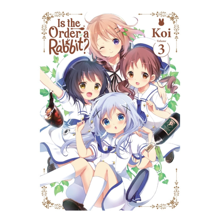 Is the Order a Rabbit Volume 03 Manga Book Front Cover