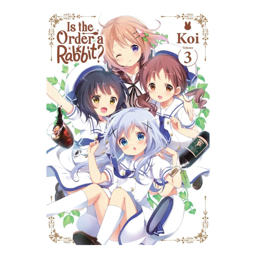 Is the Order a Rabbit Volume 03 Manga Book Front Cover