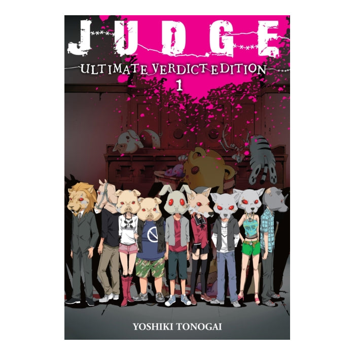 JUDGE Ultimate Verdict Edition Volume 01 Manga Book Front Cover