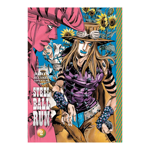 JoJo's Bizarre Adventure Part 7 Steel Ball Run Volume 2 Manga Book Front Cover